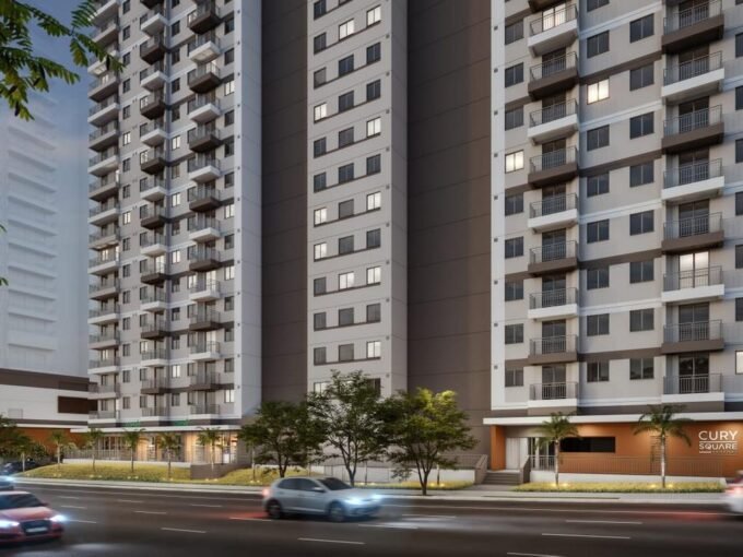 Cury Giovanni Gronchi | 2 Dorms 34m² a 39m²