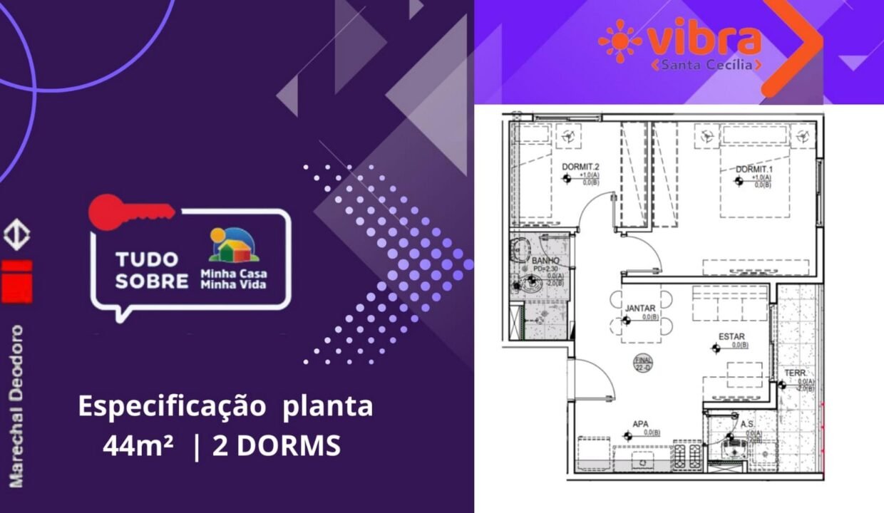SANTA CECIIA PLNATA 44M²