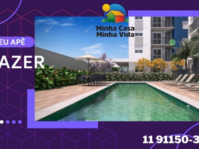 VIBRA SANTA CECÍLIA | 26m² a 44²m² COM VARANDA