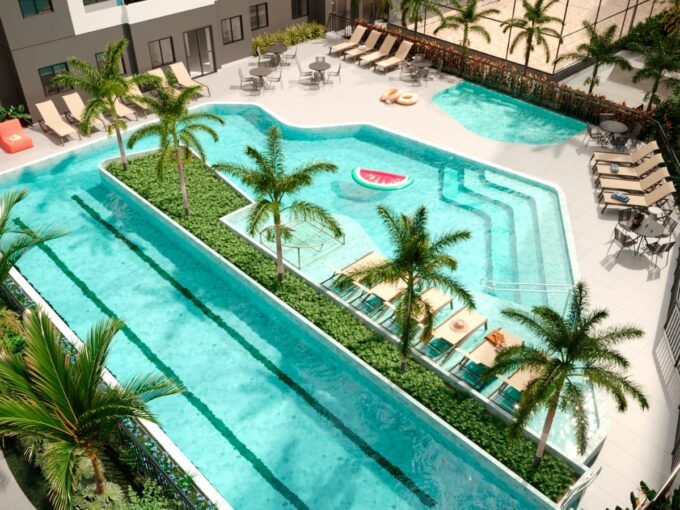 Jurubatuba Home Resort | 2 Dorms 34m² e 41m² | Opção Suíte